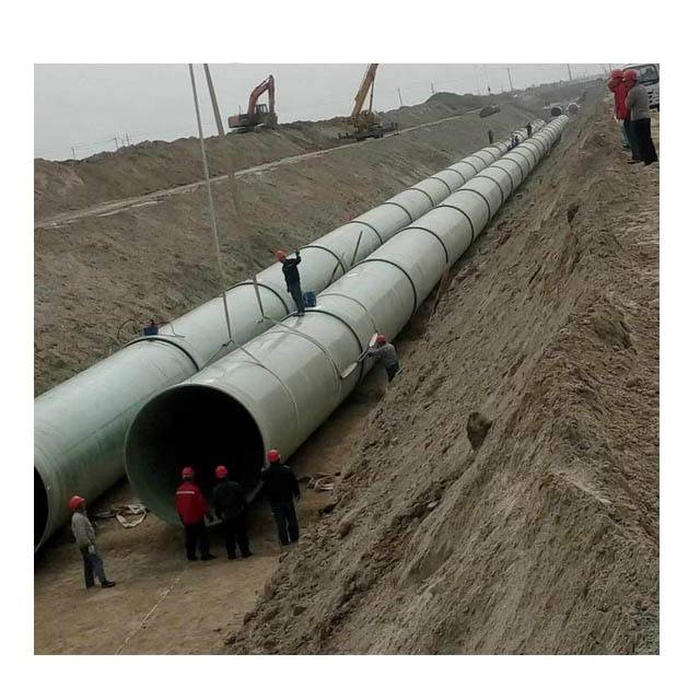 Glass Fiber Reinforced Plastic Mortar Pipe(gfrpmp/rpmp) For Water Pipe